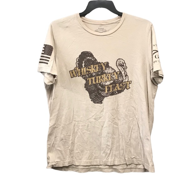 Grunt Style Whiskey Turkey Feast Tee GUC XL - Picture 1 of 3
